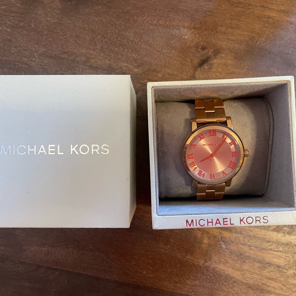 Michael Kors Rose Gold Watch